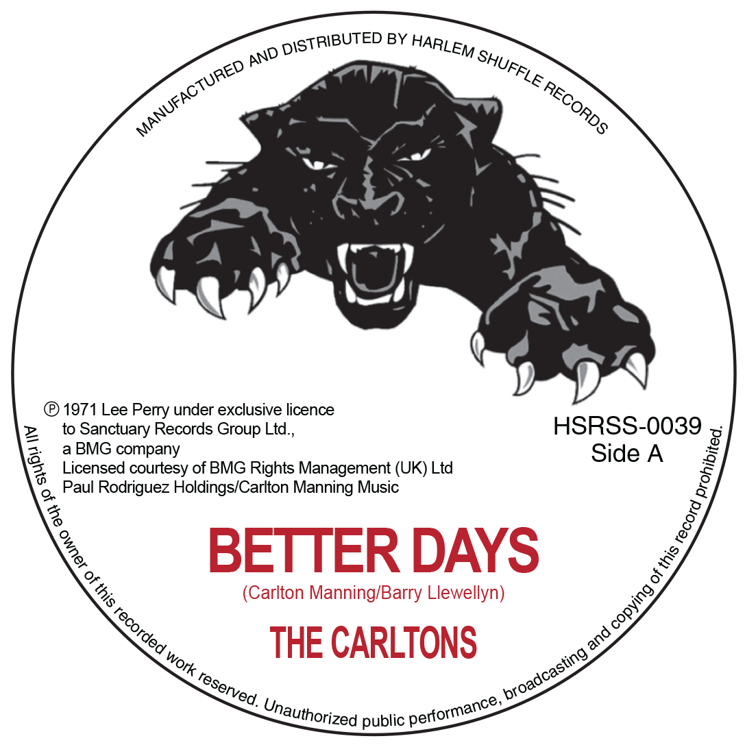 The Carltons / Lee Perry - Better Days / Station Underground News (7”)