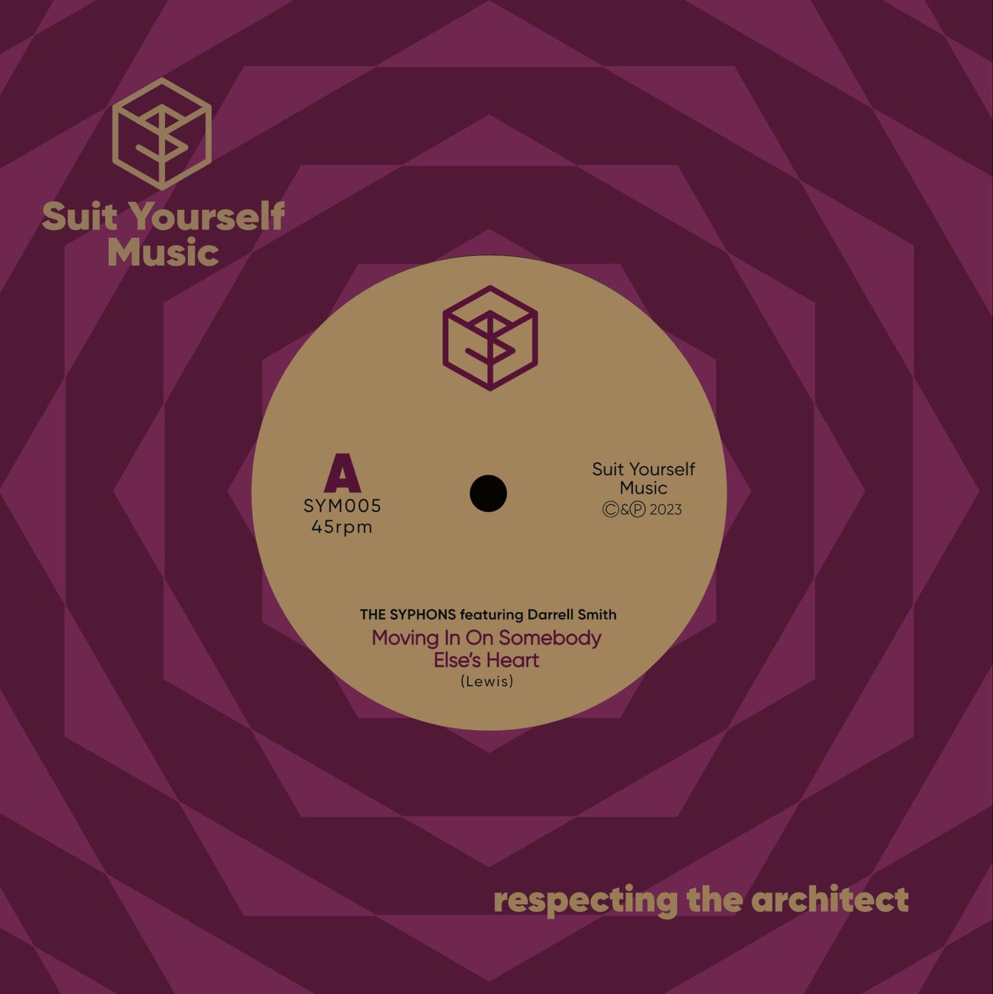 The Syphons ft. Darrell Smith - Moving In On Somebody Else’s Heart [7" Vinyl] [ONE PER CUSTOMER]