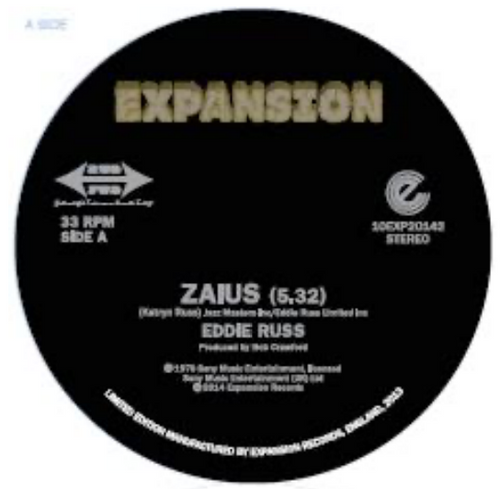 EDDIE RUSS / INCOGNITO – ‘ZAIUS’ [10" Vinyl]