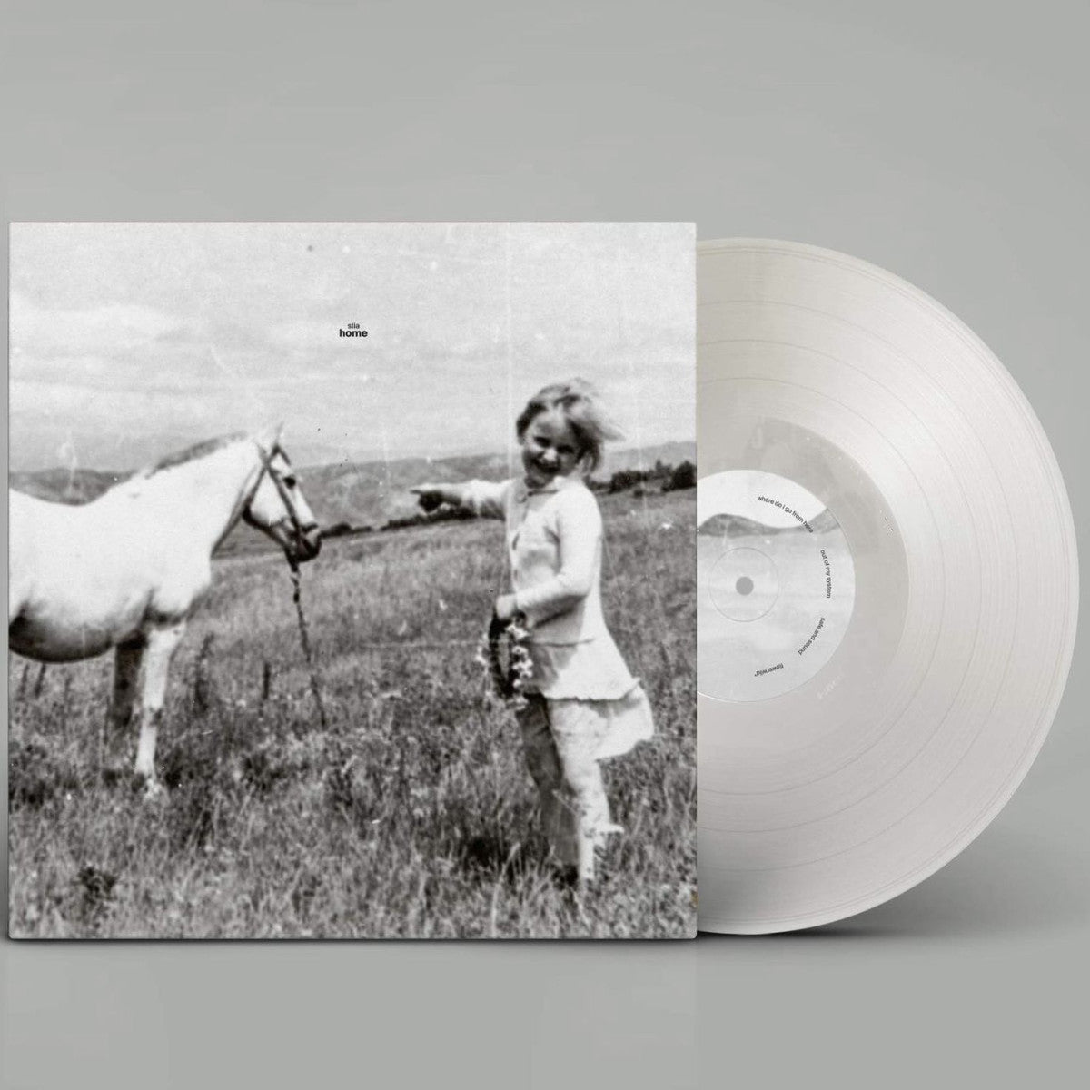 sTia - home [Clear Vinyl]