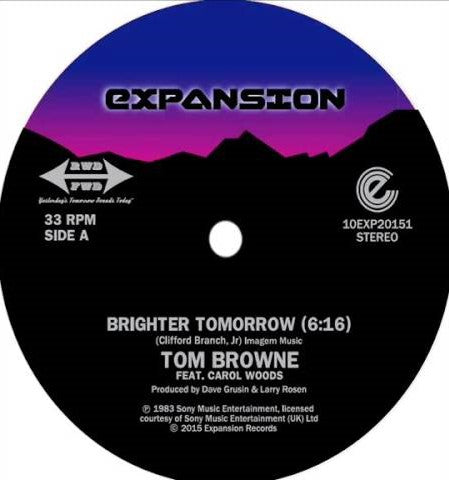 TOM BROWNE / DIPLOMATS OF SOUL – ‘BRIGHTER TOMORROW’ [10" Vinyl]
