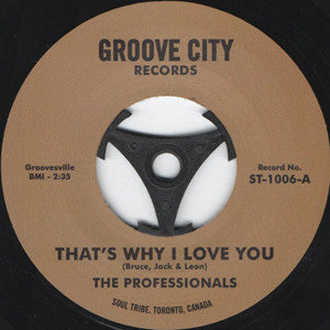 THE PROFESSIONALS - THAT’S WHY I LOVE YOU (Single Sided)