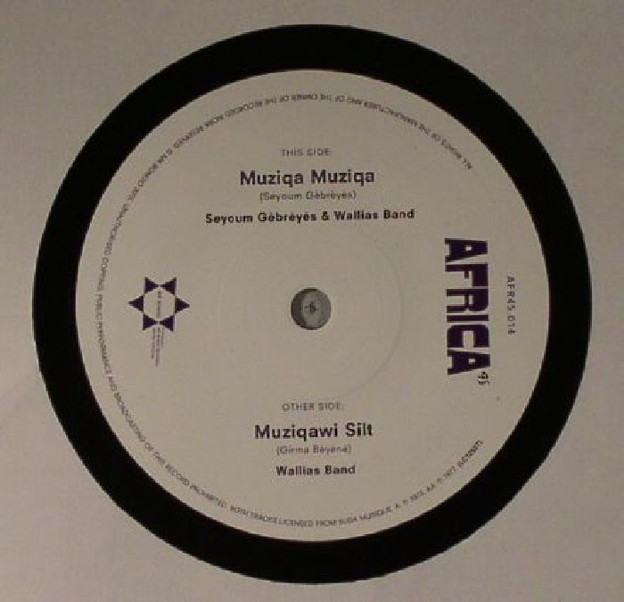 Seyoum GEBREYES / WALLIAS BAND - Muziqa Muziqa [7" Vinyl]