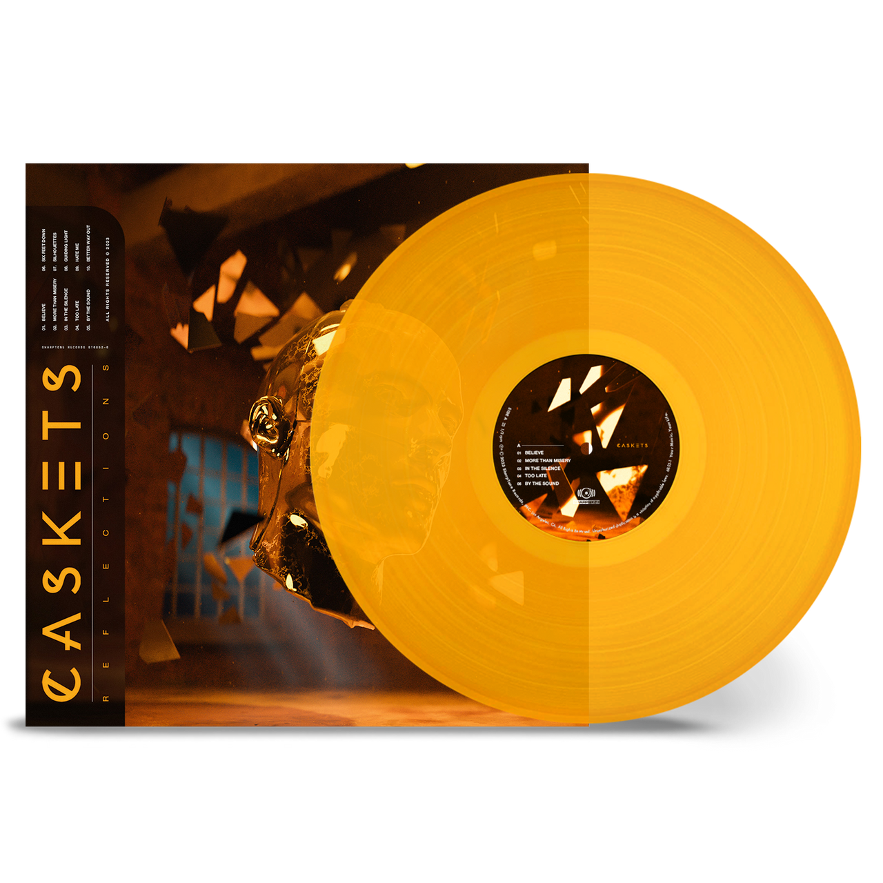 Caskets - Reflections [Transparent Orange Vinyl]
