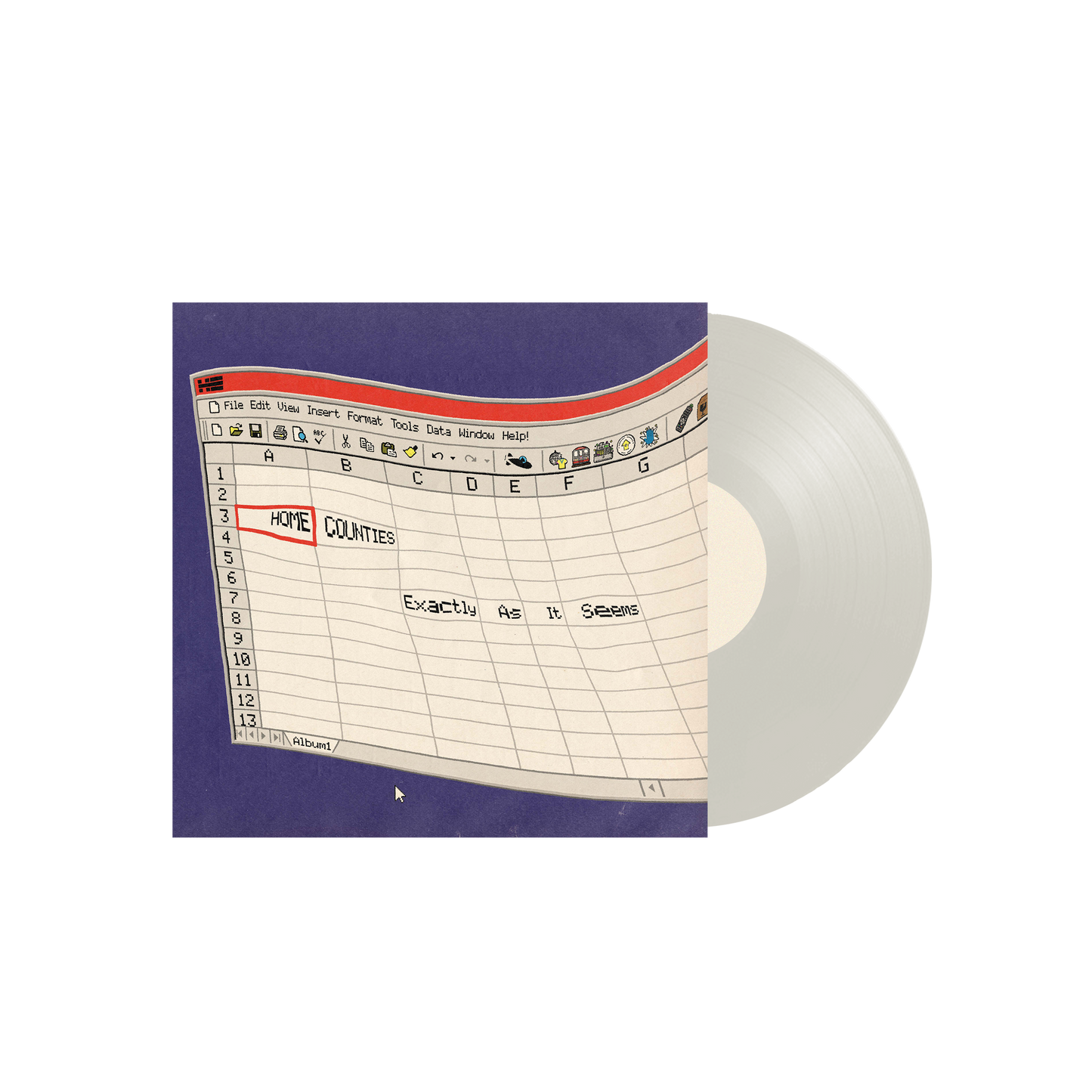 Home Counties - Exactly As It Seems [Milky Clear Vinyl]