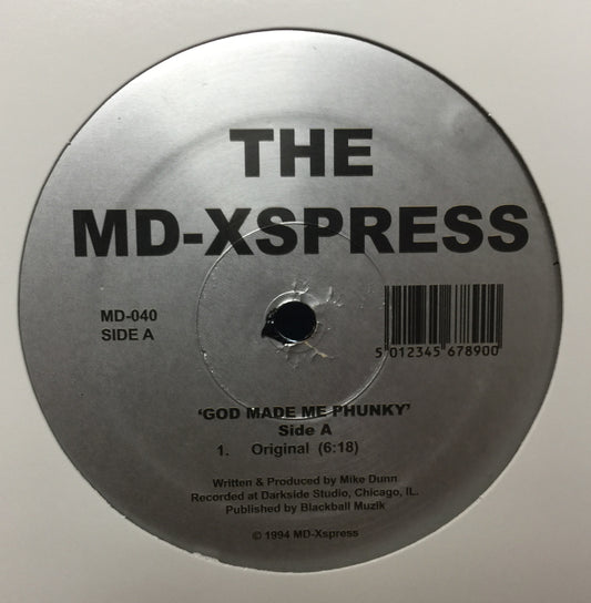 MD X-Press - God Made Me Funky (Single Sided)