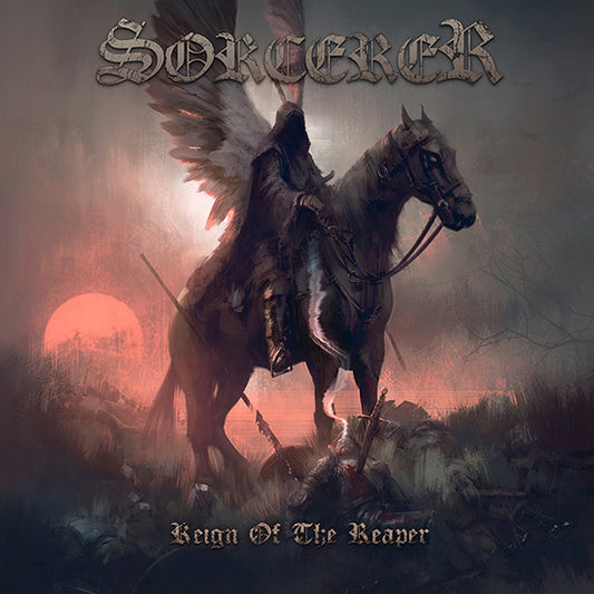 Sorcerer - Reign of the Reaper [Dark Violet Marbled Vinyl]