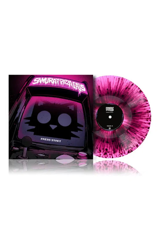 SAMURAI PIZZA CATS - PRESS START [Pink Lilac Splatter LP]