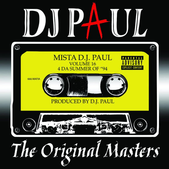 DJ Paul - Volume 16: The Original Masters [2LP]