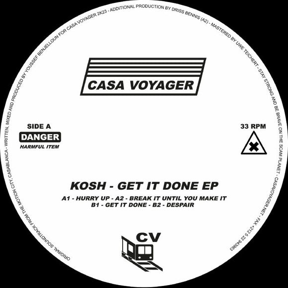 Kosh - Get It Done EP