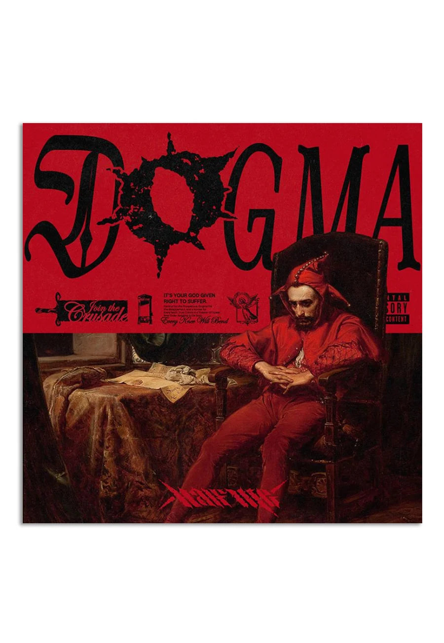 HALF ME - DOGMA [Black, Red Splatter LP]