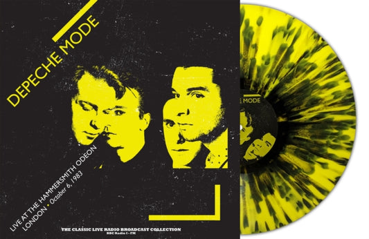 DEPECHE MODE - Live at Hammersmith Odeon, London, 1983 (YELLOW/BLACK SPLATTER VINYL)
