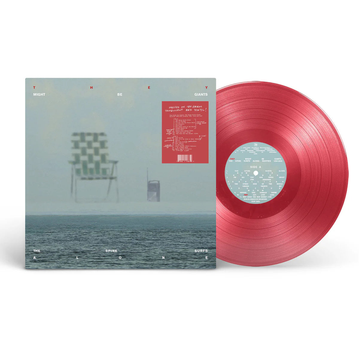 They Might Be Giants - The Spine Surfs Alone: Rarities 1998-2005 [Red Translucent vinyl]