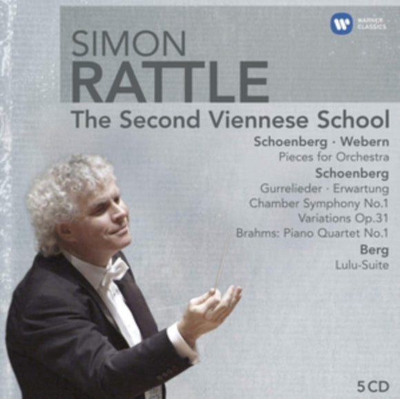 SIMON RATTLE / BERLIN PHILARMONIC - Sir Simon Rattle Edition: The Second Viennese School Works By Brahms / Schoenberg / Berg [5CD BOXSET]