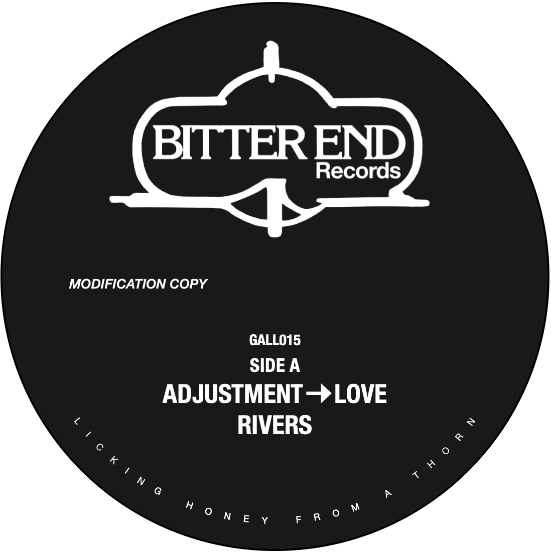 BITTER END - ADJUSTMENT->LOVE