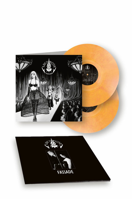 Lacrimosa - Fassade [2LP Gatefold Yellow Transparent Red Marbled vinyl]