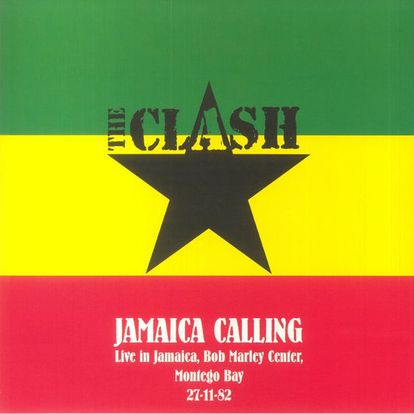 The CLASH - Jamaica Calling - Live In Jamaica. Bob Marley Center. Montego Bay. 27-11-82 (Yellow Vinyl)