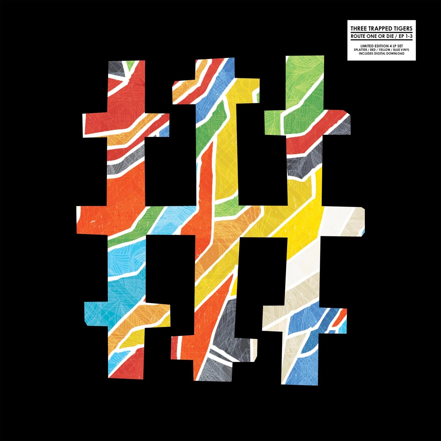 Three Trapped Tigers - Route One Or Die / EP1-3 [4 x 12" Vinyl]