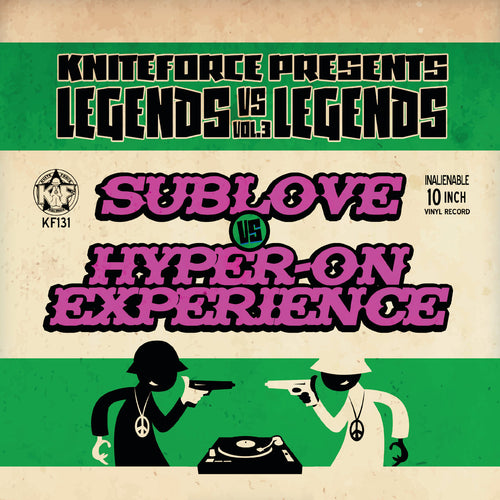 Hyper-On Experience Vs Sublove - Legends Vs Legends Vol. 3 EP (10" vinyl)