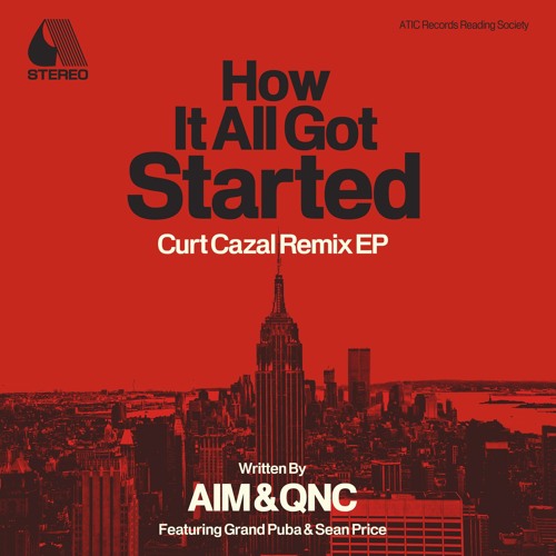 Aim & QNC - Curt Cazal Remix EP / How It All Got Started [Cream Vinyl]
