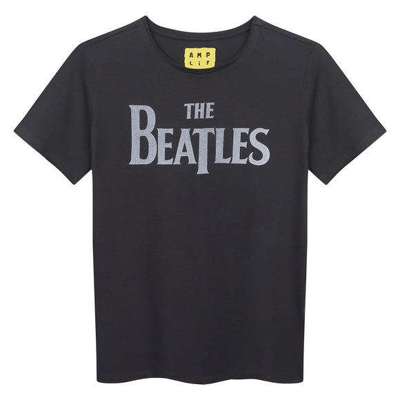 Beatles - Logo Kids Tee (Charcoal)