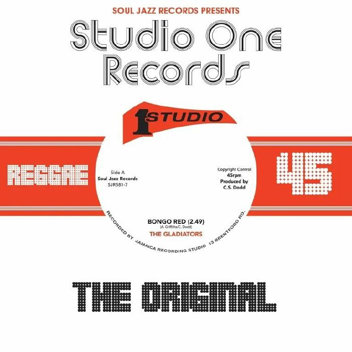 The Gladiators - Bongo Red [7" Vinyl]