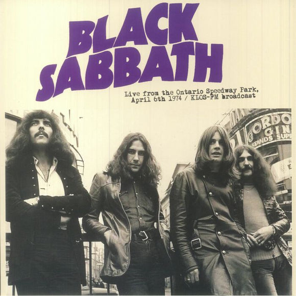 BLACK SABBATH - Live From The Ontario Speedway Park. April 6Th 1974 / Klos (Pink Vinyl)
