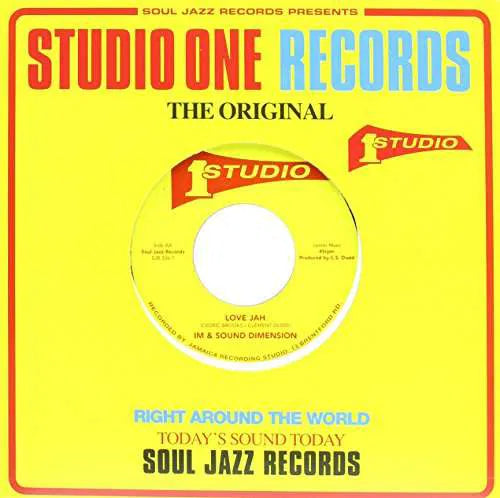 SOUL JAZZ RECORDS PRESENTS STUDIO ONE 45S: BRENTFORD ALL STARS - GREEDY G / LOVE JAH [7" Vinyl]