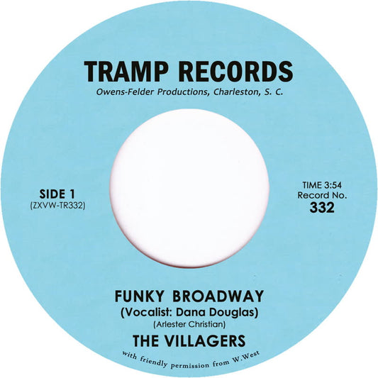 The Villagers - Funky Broadway [7" Vinyl]