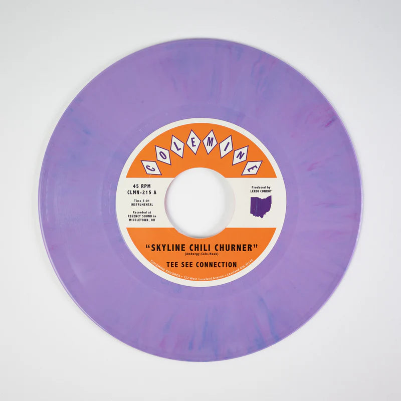 Tee See Connection & Leroi Conroy - Skyline Chili Churner / Queen City [7" Purple Rain Vinyl]