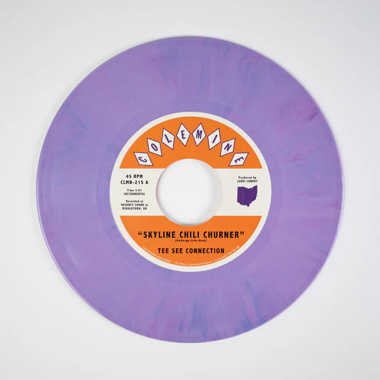 Tee See Connection & Leroi Conroy - Skyline Chili Churner / Queen City [7" Purple Rain Vinyl]