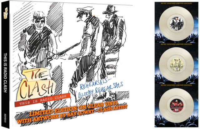 The CLASH - This Is Radio Clash (Clear Vinyl 3LP)