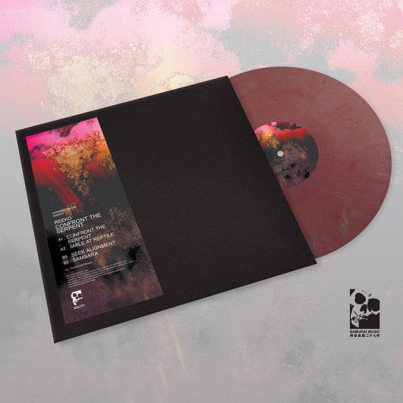 Reeko - Confront The Serpent [red marbled vinyl / printed + stickered sleeve]