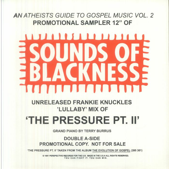 Sounds Of Blackness - The Pressure (Frankie Knuckles remix)