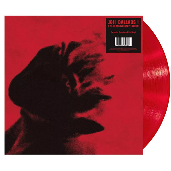 JOJI - Ballads 1 (5 Year Anniversary) (Translucent Red Vinyl) (Indies)