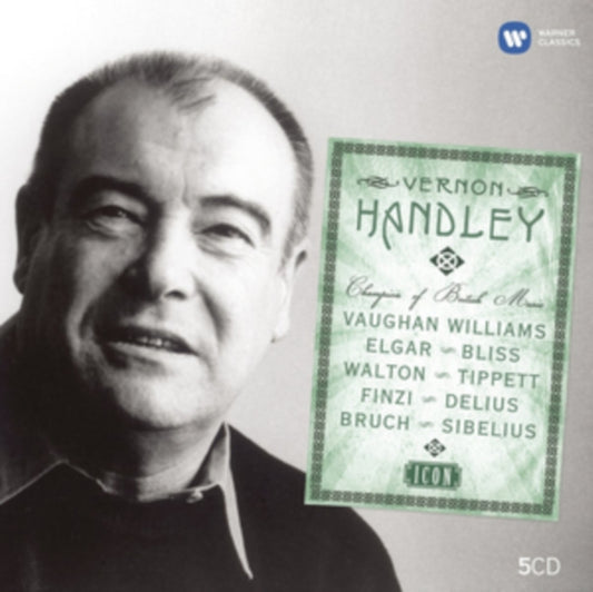 VERNON HANDLEY - Sibelius / Vaughan Williams / Elgar / Tippet / Bruch: Emi Recordings [5CD BOXSET]
