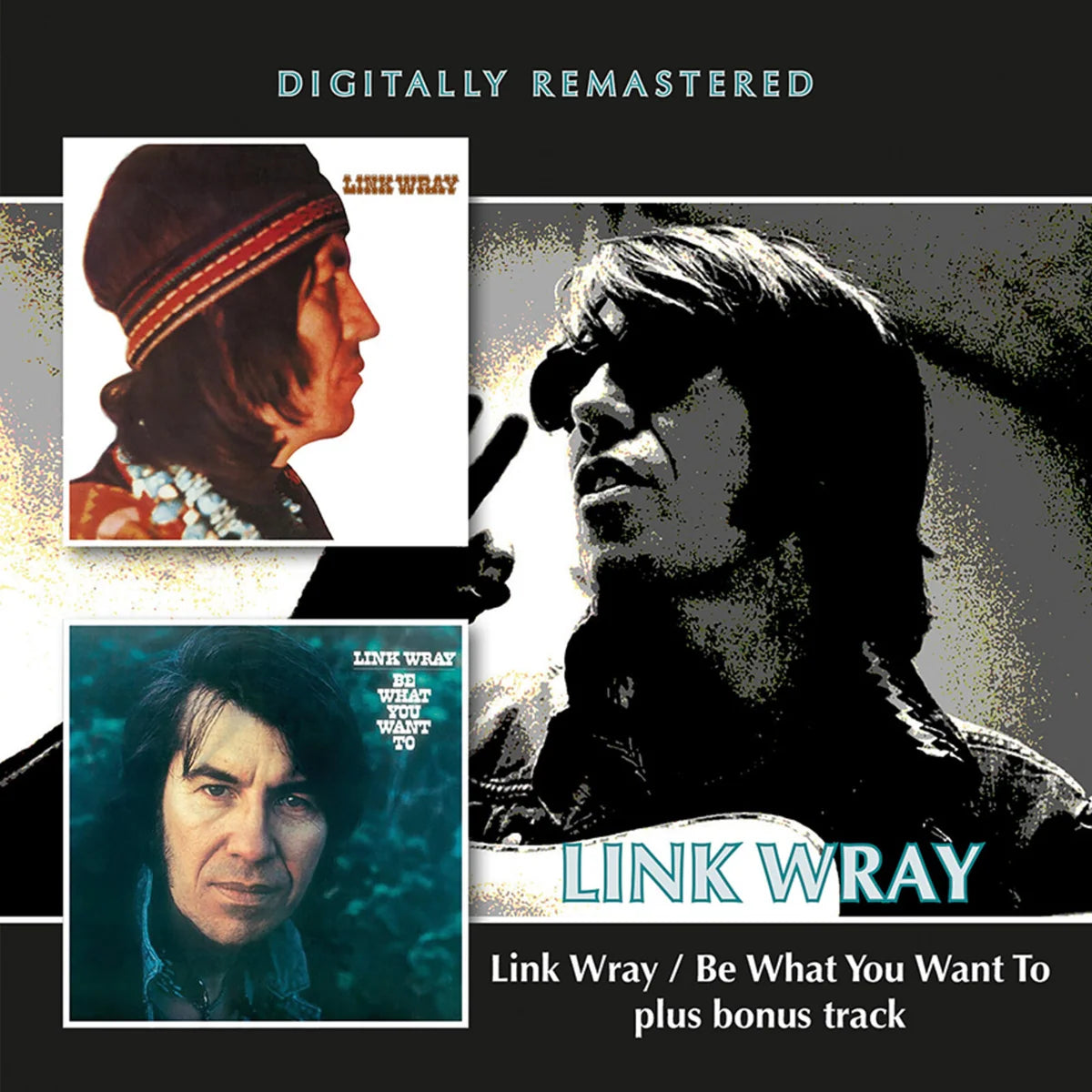 Link Wray - Link Wray / Be What You Want To plus bonus track [2CD SET]