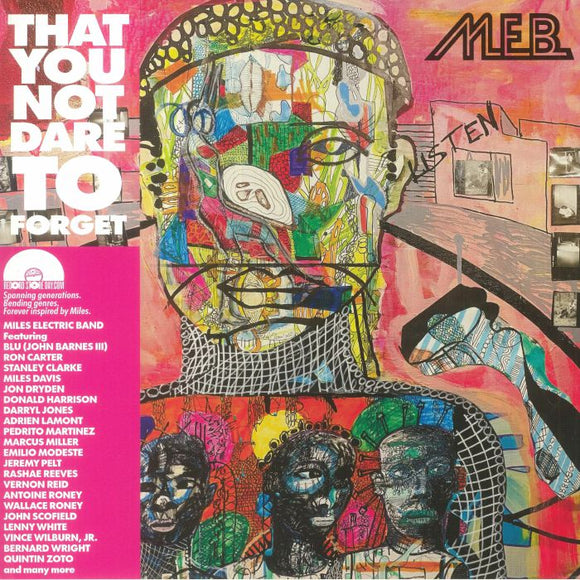 M.E.B. - That You Not Dare To Forget [Opaque Pink Coloured LP] (RSD 2023)