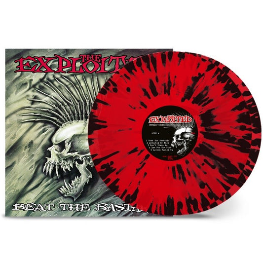 The Exploited - Beat The Bastards [2LP Transparent Red Black Splatter]