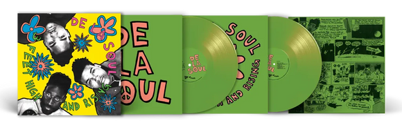 DE LA SOUL - 3 Feet High & Rising (Opaque Green Vinyl)