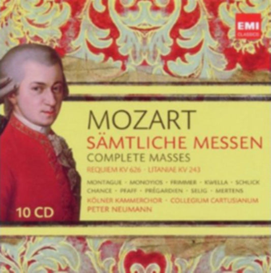 COLLEGIUM CARTUSIANUM / PETER NEUMANN - Mozart: Sacred Works / Complete Masses-Requiem [10CD]