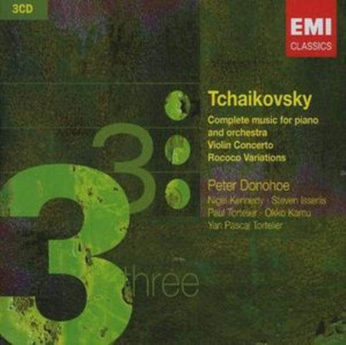 DONOHOE / NIGEL KENNEDY / BARSHAI / KAMU - Tchaikovsky: Complete Music For Piano And Orchestra / Violin Concertos	[3CD BOXSET]