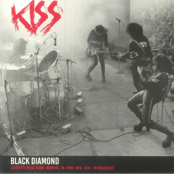 KISS - Black Diamond: Lafayette Music Room. Memphis. Tn. April 18Th. 1974 FM Broadcast (Pink Vinyl)
