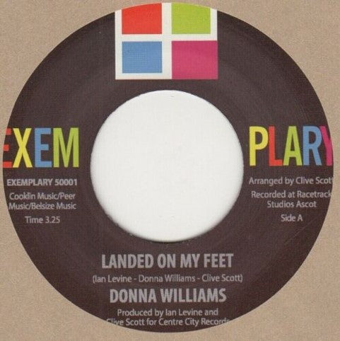 Donna Williams – Landed On My Feet [7" Vinyl]