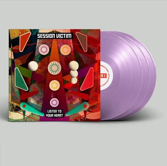 Session Victim - Listen To Your Heart (Opaque Violet Vinyl Repress)