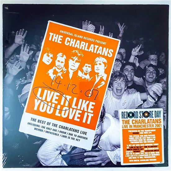 Charlatans - Live It Like You Love It (2LP/Trans Orange)