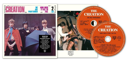 The Creation - We Are Paintermen + How Does It Feel To Feel (2CD Deluxe Gatefold Packaging)