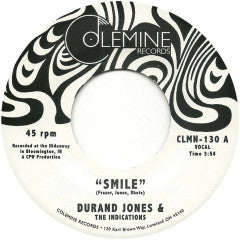 DURAND JONES & THE INDICATIONS - Smile/Tuck N Roll [7" Vinyl]