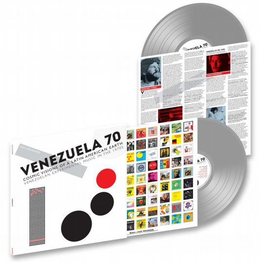 VA / Soul Jazz Records Presents - VENEZUELA 70: Cosmic Visions Of A Latin American Earth – Venezuelan Experimental Rock In The 1970s [2LP Silver vinyl edition]