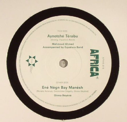 MAHMOUD AHMED / SEYOUM GEBREYE - AYNOTCHE TERABU / METCH ENEN T [7" Vinyl]